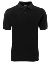 Pique Polo - Black  | PD-S2MP LHB E-1091 